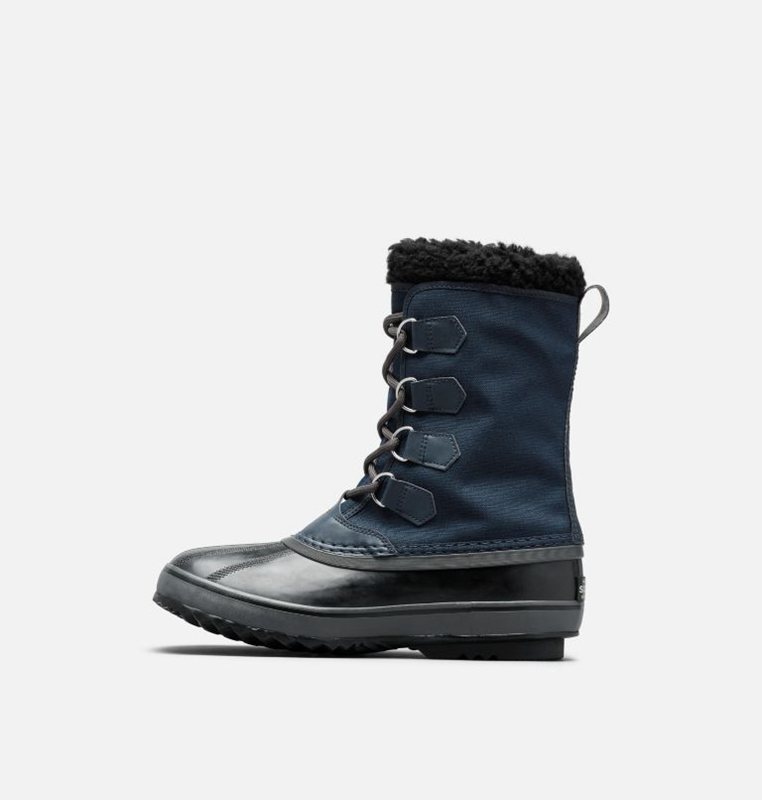 Mens Snow Boots Navy/Black - Sorel 1964 Pac™ Nylon - 857-OLJFIA